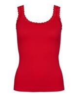 Top - Frida Rib - Rosso - Tim & Simonsen