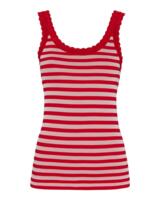 Top - ISA Stripe - Rosso - Tim & Simonsen
