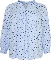 Bluse - Dimella - Blue Combi - Cassiopeia