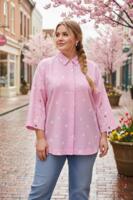 Bluse - Melissa - Pink Combi - Cassiopeia