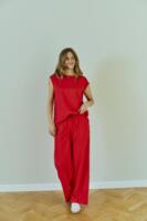 Bukser -  FQGrsvale - True Red - FREEQUENT