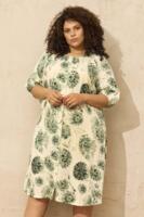 Kjole - Frida - Green - Zhenzi