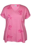 T-shirt - Alberta - Pink - Zhenzi