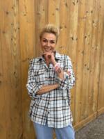 Skjorte - Skovhuggeren - Light Blue - Lene Beier X Lind