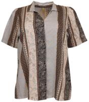 Skjorte - Lisetta - Blue Combi - Cassiopeia