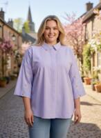 Skjorte - Metanna - Blue Combi - Cassiopeia