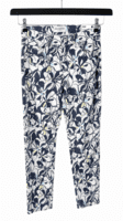 Jeans - Angelika Slim Fit 7/8 - Blå/Blomster - Anna Montana