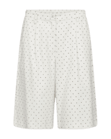 Shorts - FQAnya - Off-white W. Black - FREEQUENT