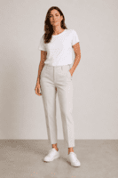 Bukser - Milano Mila Wide Flexi - Beige - Anna Montana