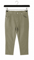 Capri bukser - Dora Comfort Flexi - Lys Oliven - Anna Montana