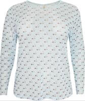 Meshbluse - Gwenna - Blue Combi - Cassiopeia