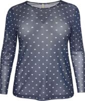 Meshbluse - Gwenna - Navy Combi - Cassiopeia