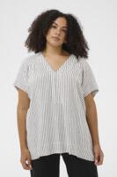 Bluse - KCmille - Striped - KAFFE Curve
