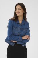 Cowboyjakke - KAvilma - Medium Blue - KAFFE