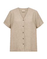 Bluse - FQLava - Sand Melange - FREEQUENT