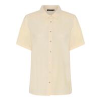 Skjorte - Stribet gul/hvid - MICHA