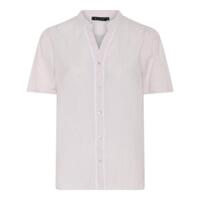 Skjorte - Stribet sand/hvid - MICHA