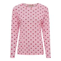 Langærmet T-shirt - Elissa - Pink - Marta du Château