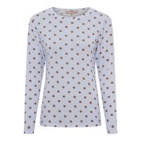 Langærmet T-shirt - Elissa - Celeste - Marta du Château