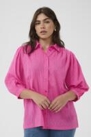 Skjorte - KCgabby - Pink Power - KAFFE Curve