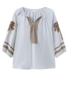 Bluse - Allie - Lyseblå - Forlove&Luxzuz