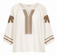 Bluse - Allie - Råhvid - Luxzuz One Two