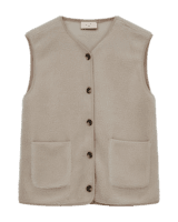 Vest - FQteddy - Sand - FREEQUENT