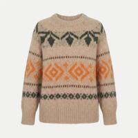 Pullover - Strik - Afterski - Sand - Lene Beier X Lind