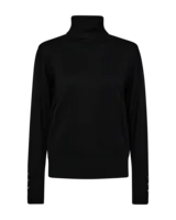 Pullover - Strik - FQkatie - Sort - FREEQUENT