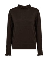 Pullover - Strik - FQkatie - Mørkebrun - FREEQUENT