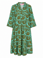 Kjole - Mumbai Flower - Aqua - Gaspar