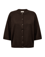Cardigan - FQKatie - Brun - FREEQUENT