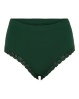 Trusser - Feline Rib Midi - Verde Scuro - Tim & Simonsen