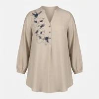 Tunika - Clarina - Navy/Sand - PONT NEUF