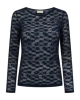 Blondebluse - FQIbena - Navy - FREEQUENT
