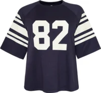 Bluse - Elina - Navy/Hvid - Cassiopeia