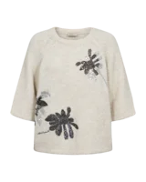Pullover - Strik - FQgrskrela - Beige - FREEQUENT