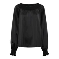 Bluse - Verona - Sort - Marta du Château