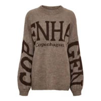 Pullover - Strik - Aria - Brun - Marta du Château