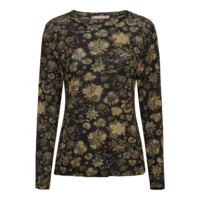 Bluse - Elissa - Brun/Sort - Marta du Château