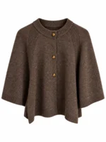 Cardigan - Louis Cape - Brun - Continue
