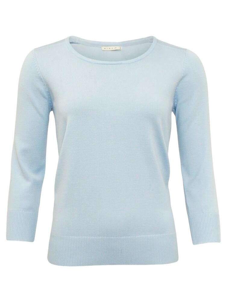Jumper - Basis Viscose Strik - Skywayblue - Micha
