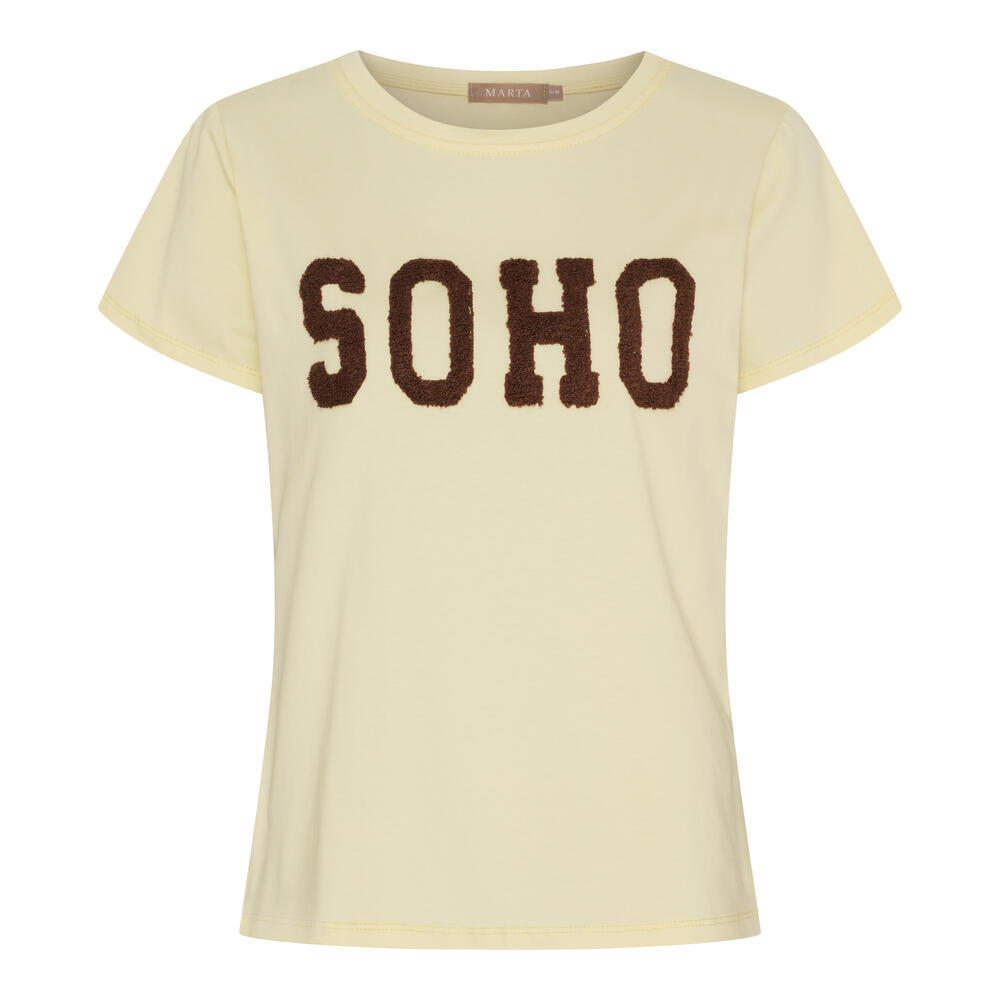 T.shirt - Susanne - Yellow - Marta du Château billede