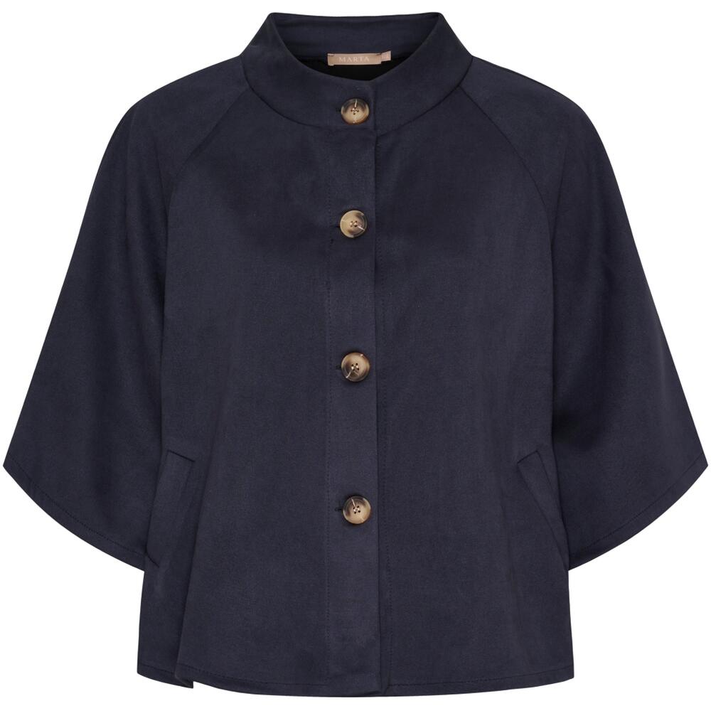 Jakke - Britta - Navy - Marta du Château billede