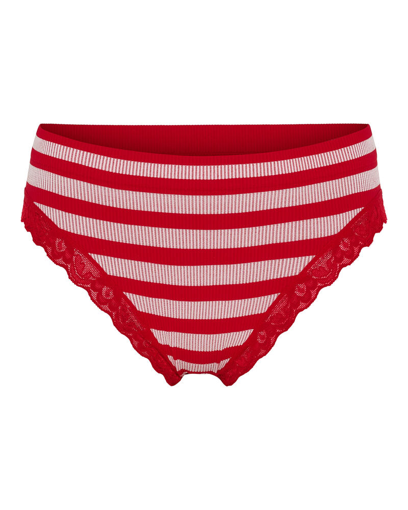 Trusser - ISA Stripe - Rosso - Tim & Simonsen
