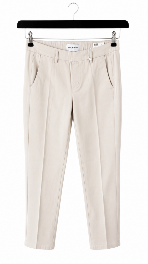 Bukser - Milano Mila Wide Flexi - Beige - Anna Montana