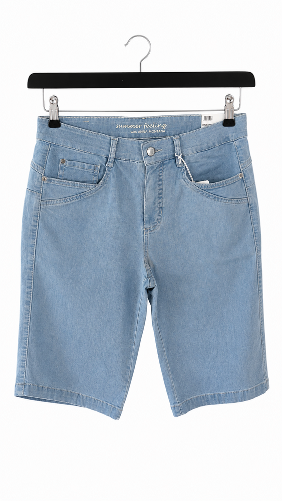 Shorts - Milano Dina Straight - Bleached - Anna Montana