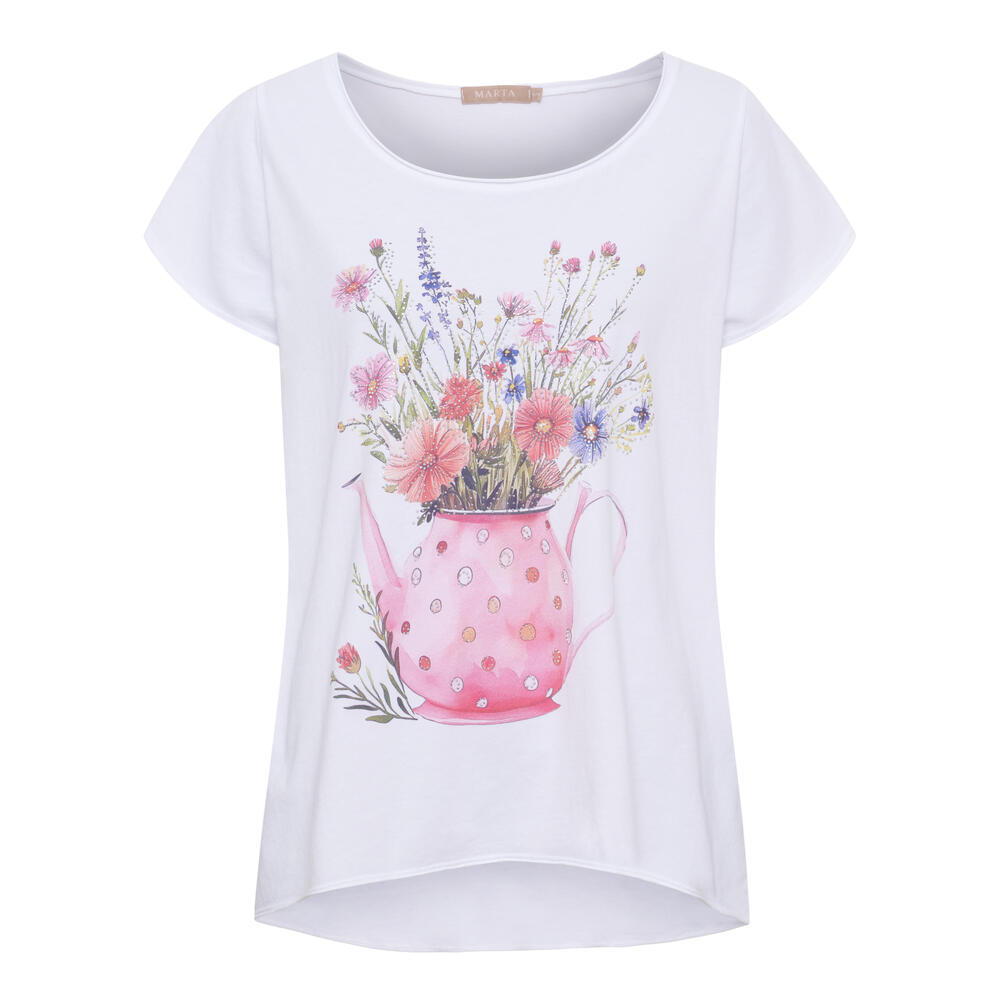 T-shirt - Marie - Pink - Marta du Château billede