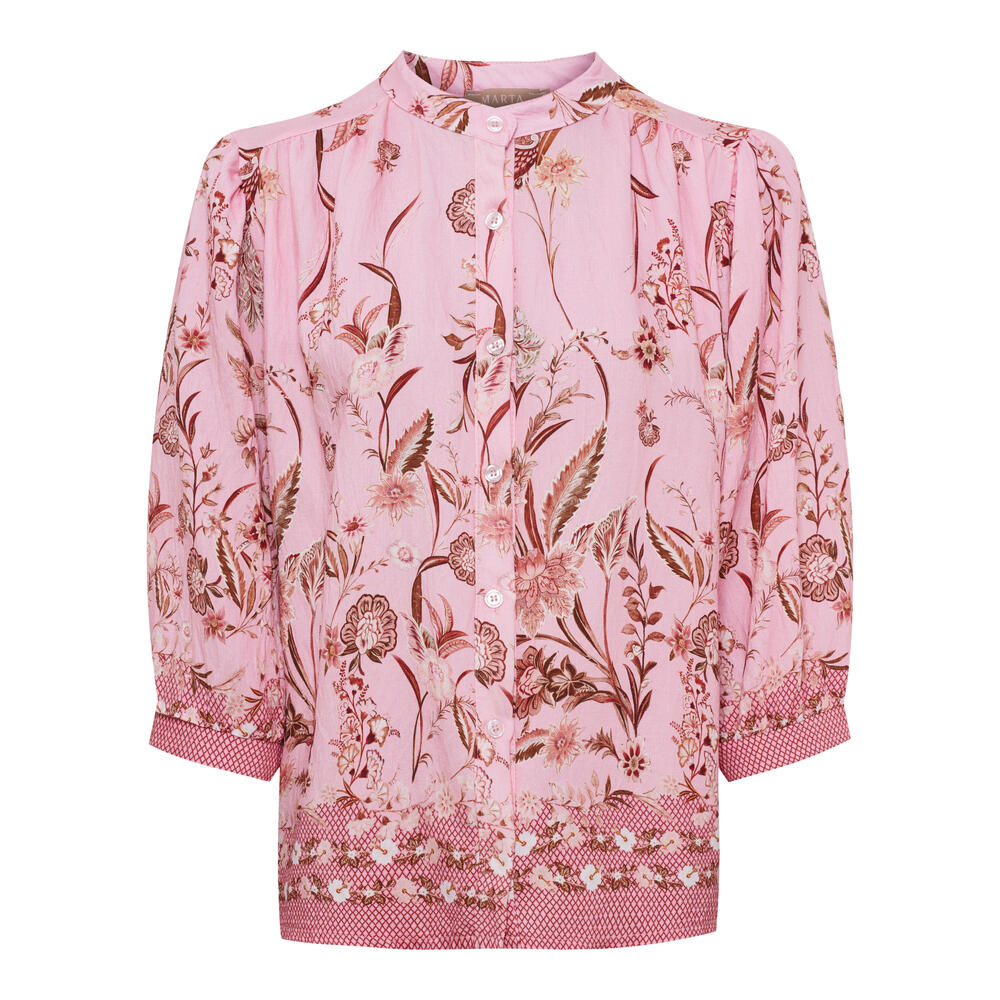 Skjortebluse - Destiny - Rosa - MARTA du Chateau billede