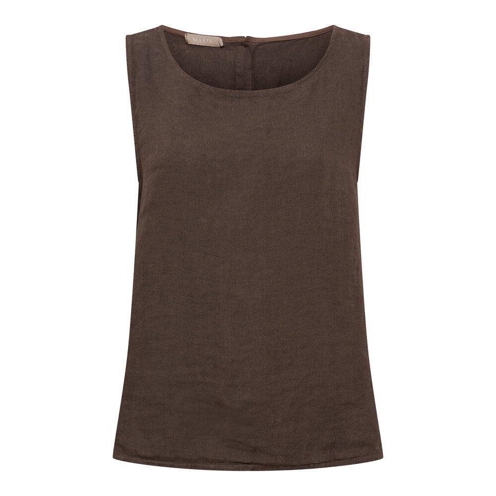 Marta du Chateau dame top MdcAlessia 258917 - Mocca